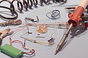 Tools and cables for electricity and electronics