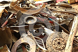 Tools in the car Mecanic shed