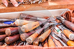 Tools for carving wood