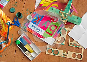 Tools for children's art