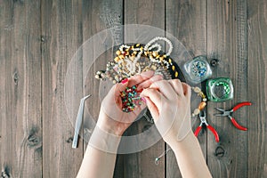 Tools for creating fashion jewelry in the manufacturing process