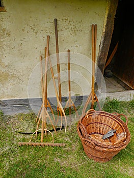 Tools for hay gathering