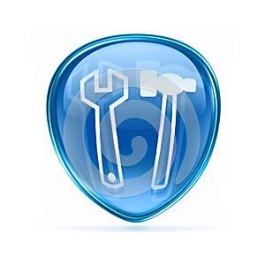 Tools icon blue.