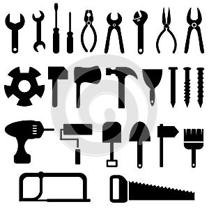 Tools icon set