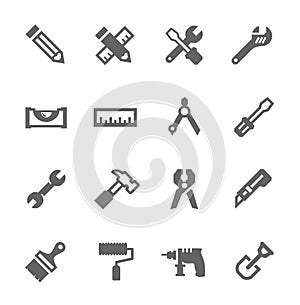 Tools icon set