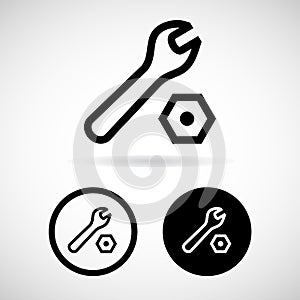 Tools icons set great for any use. Vector EPS10.