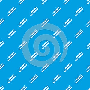 Tools injection pattern vector seamless blue