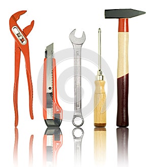 Tools isolated