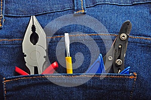 Tools in Jeans Back Pocket 3 photo