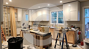 tools kitchen remodel in progress