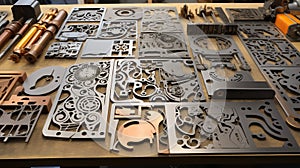 tools metal cutting template