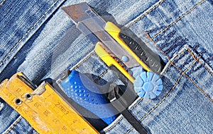 Tools in pocket