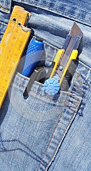 Tools in pocket