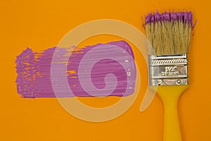 Tools for repair on plain yellow background