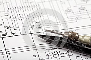 Tools on schematic diagram