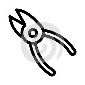Tools vector thin line icon