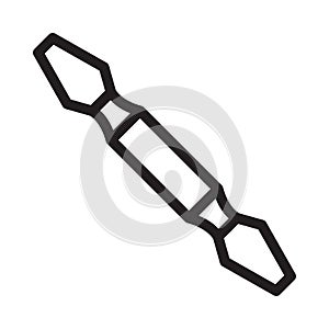 Tools vector thin line icon