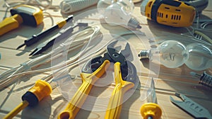 The Tools on Workbench. AI generated