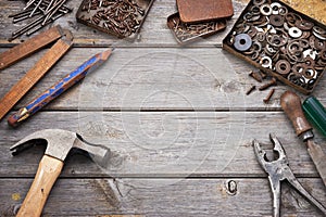 Tools Workbench Wood Background