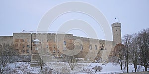 Toompea castle and Pikk Hermann tower, Tallinn