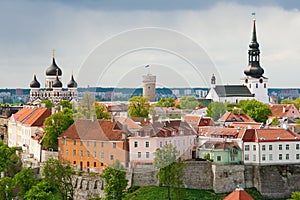 Toompea hill. Tallinn, Estonia