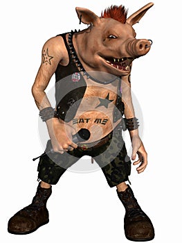 Toon Pig - Punk