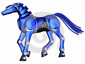 Toon Robot Horse