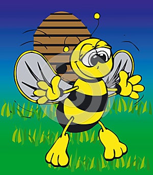 Toonimal Bee-Vector