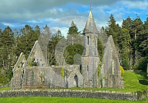 Toormakeady Church Lough Mask County Mayo Republic of Ireland