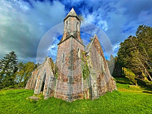 Toormakeady Church Lough Mask County Mayo Republic of Ireland