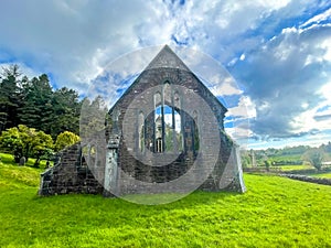 Toormakeady Church Lough Mask County Mayo Republic of Ireland