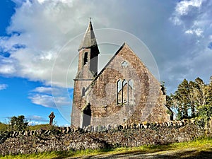 Toormakeady Church Lough Mask County Mayo Republic of Ireland