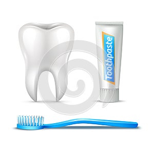 Tooth Brush And Paste