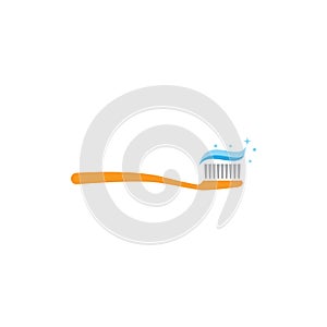 Tooth brush paste logo