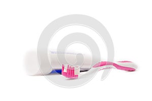 Tooth brush and tooth paste