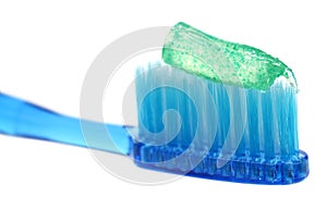 Tooth brush with tooth paste