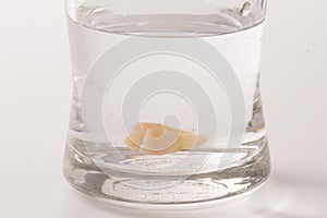Tooth decay in a glass of water