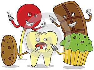 Tooth enemies