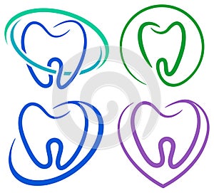 Tooth icons
