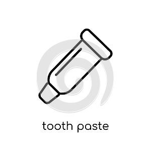 Tooth paste icon from Hygiene collection.