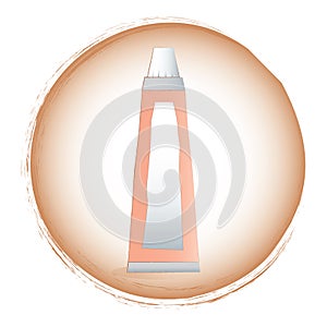 tooth paste. Vector illustration decorative design