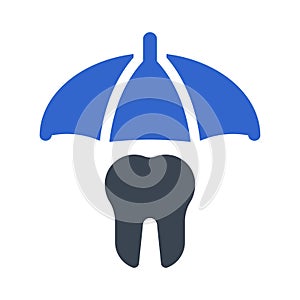 Tooth protection icon