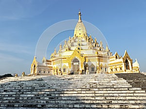 Tooth relics Buddhist pagoda  in Myanmar