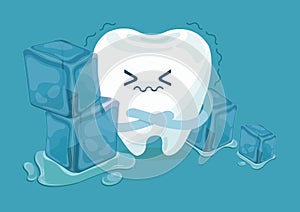 Tooth is so sensitive to coldness