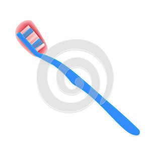 Toothbrush with blood