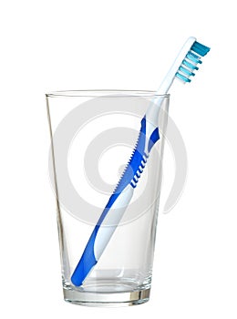 Toothbrush In Glass