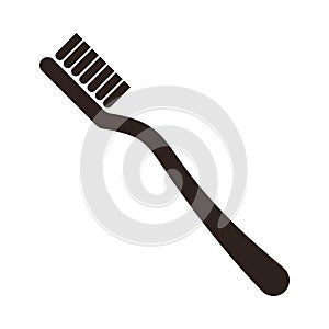 Toothbrush icon - illustration