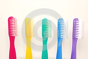 Toothbrush rainbow