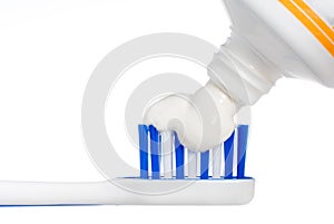 Toothbrush and toothpaste