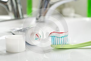 Toothbrush photo